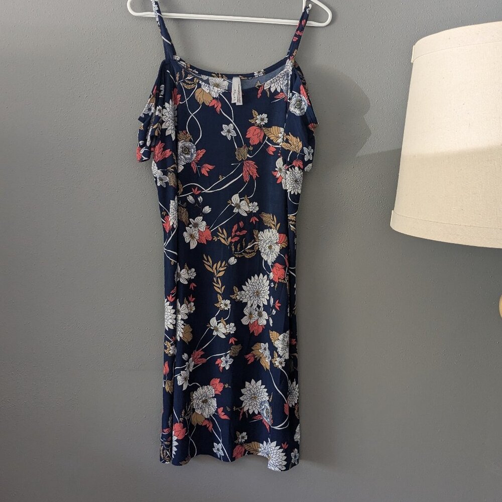 Cold shoulder dress